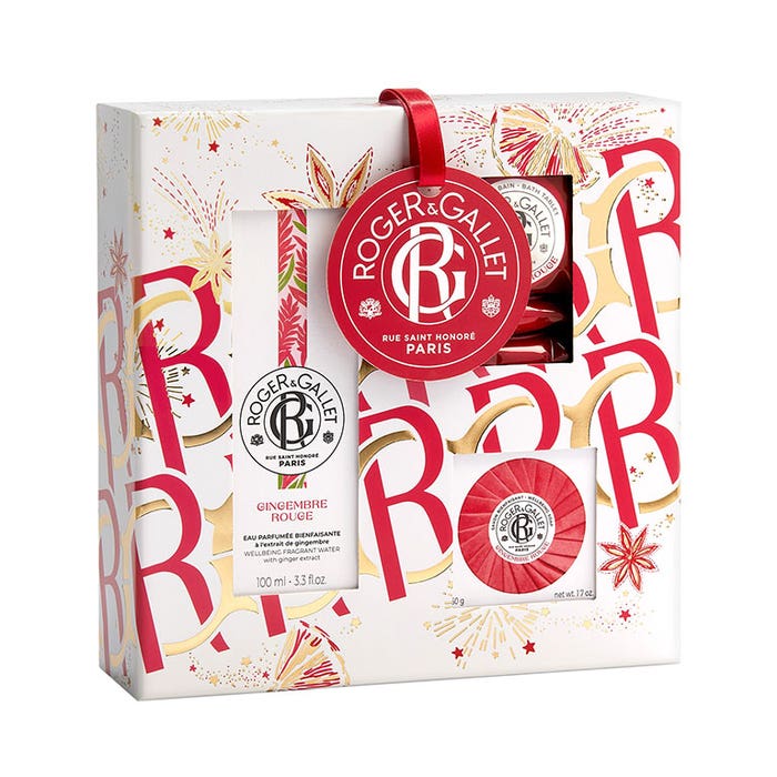 Beneficial Water Giftboxes Gingembre Rouge Roger & Gallet
