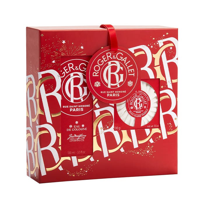 Giftboxes Water and Soaps 30ml + 50ml Jean-Marie Farina Roger & Gallet