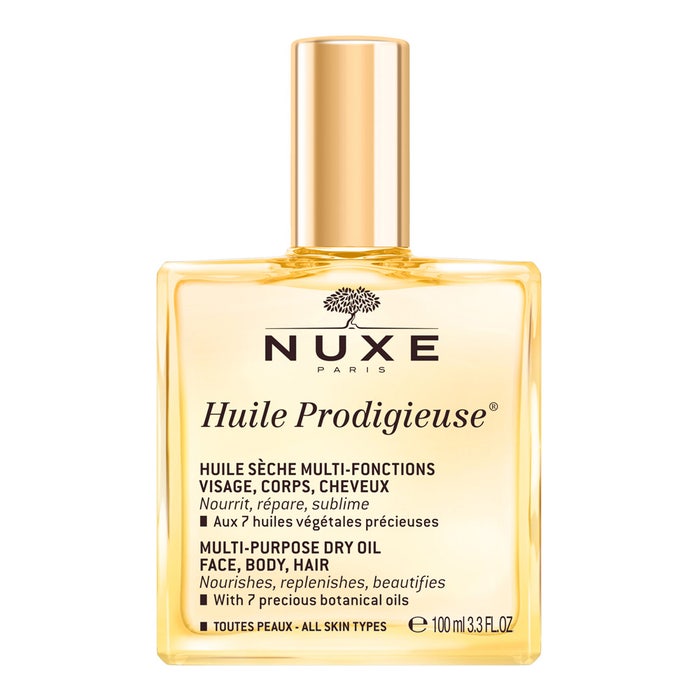 Nuxe Huile Prodigieuse Multi Purpose Dry Oil Face, Body & Hair 100ml