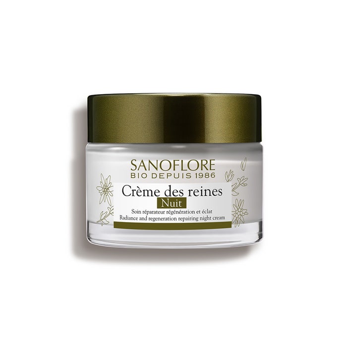 Sanoflore Reines Crème des reines night repairing care regeneration radiance certified organic 50ml