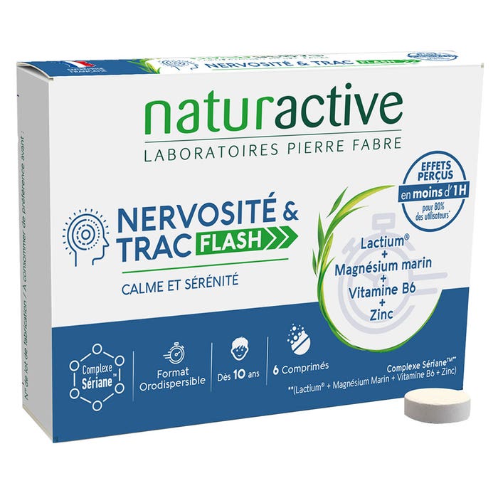 Naturactive Nervousness & Stage fright Flash 60 Capsules