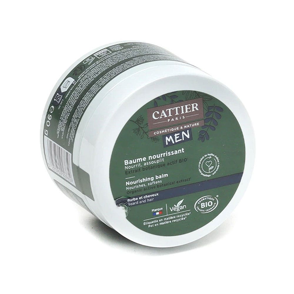 Cattier Man Nourishing Balm Bioes Beard and Hair 90g