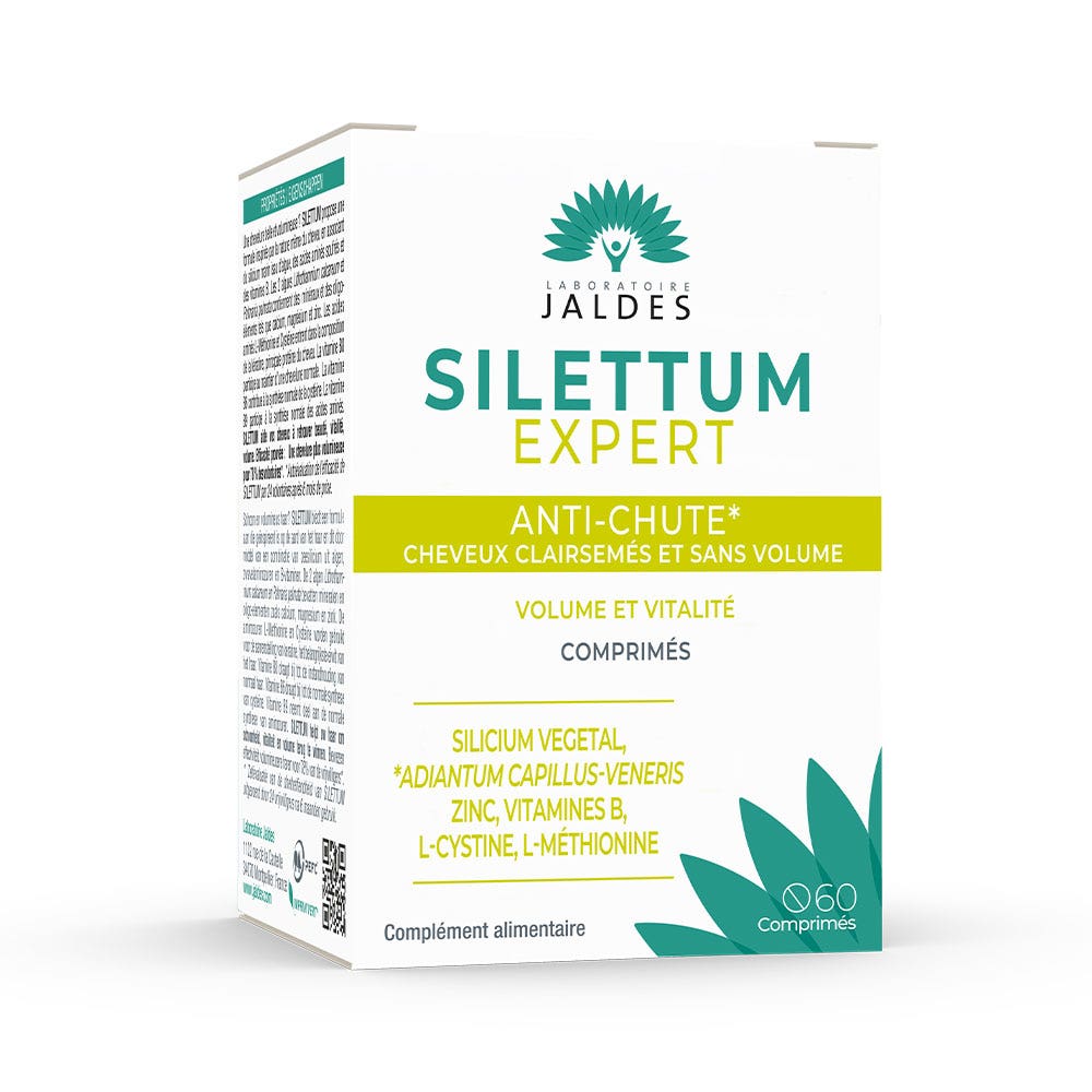 Jaldes Silettum Expert Anti-Hair Loss 60 tablets Silettum Thinning hair and lack of volume Jaldes?Expert Anti-Hair Loss Thinning hair with no volume 60 tablets