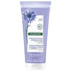 Klorane Cornflower Cleansing Cream Make-Up Removers 200ml