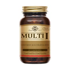 Solgar Multi I-Multivitamin Vitality and Energy Multivitamin Bottle of 30 tablets