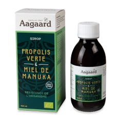 Aagaard Green Propolis Organic Green Propolis &amp; Manuka Honey Syrups 150ml