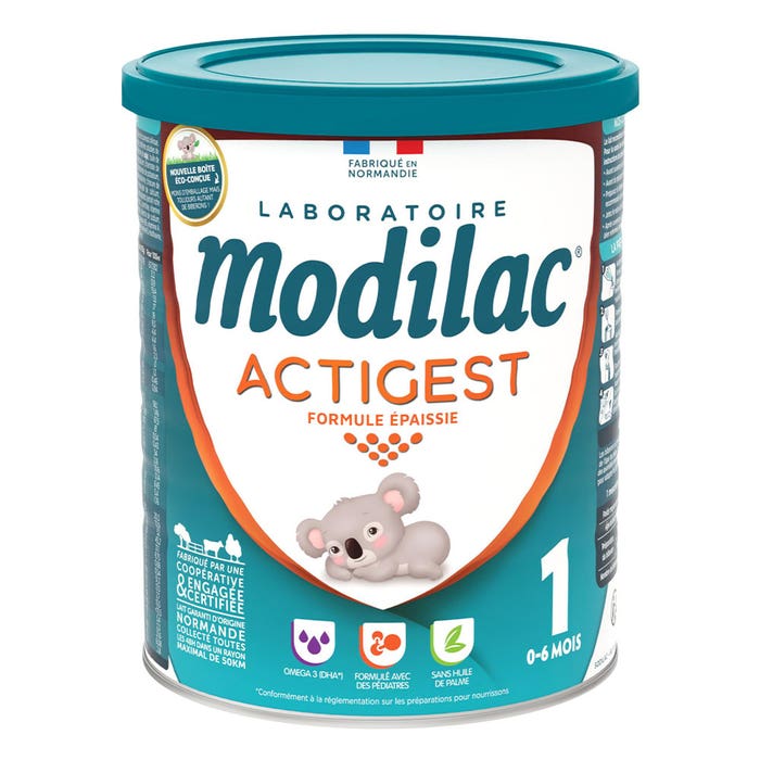 Milk Powder Thickened Formula 800g Actigest 1 0 to 6 months Modilac