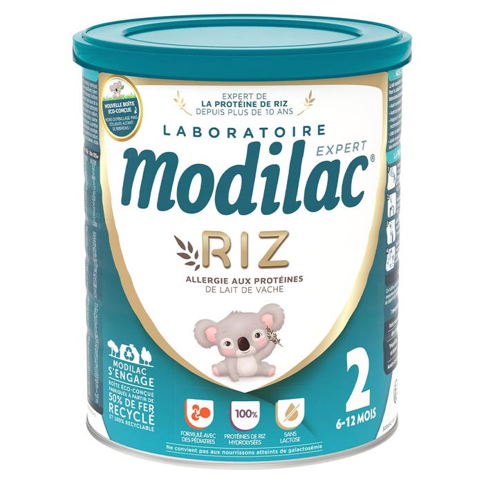Modilac Riz Milk Powder 2 Expert 6 to 12 Months 800g