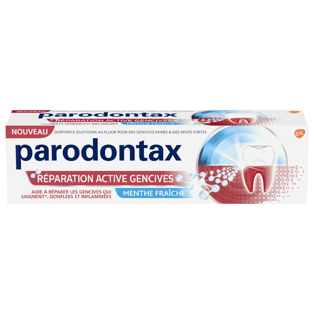 Toothpaste Active Gum Repair 2x75ml Fresh Mint Parodontax♦Toothpaste