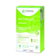 Codifra Actyfilus Comfort And Balance Of Intestinal Flora X 30 Capsules