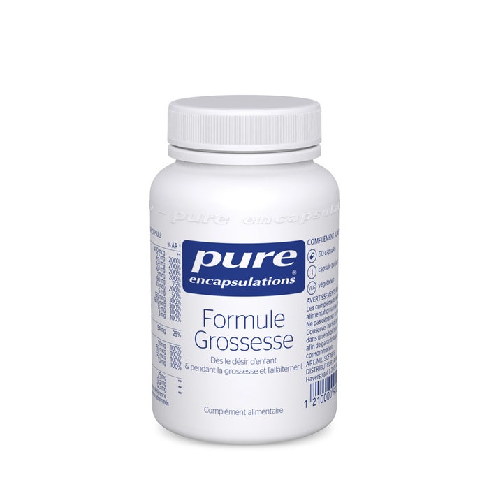 Pure Encapsulations Pregnancy Formula 60 capsules