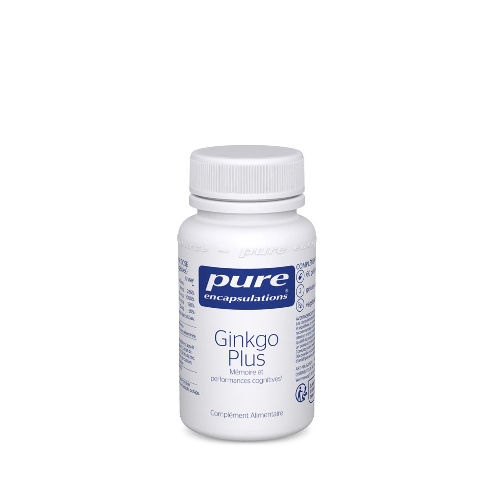 Pure Encapsulations Ginkgo Plus 60 capsules