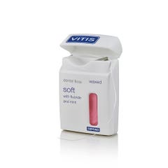 Vitis Soft Waxed and Fluorescent Dental Floss 50m