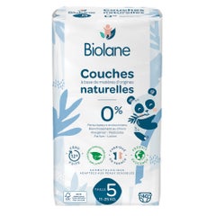 Biolane Natural Eco Diapers Size 5 x 40