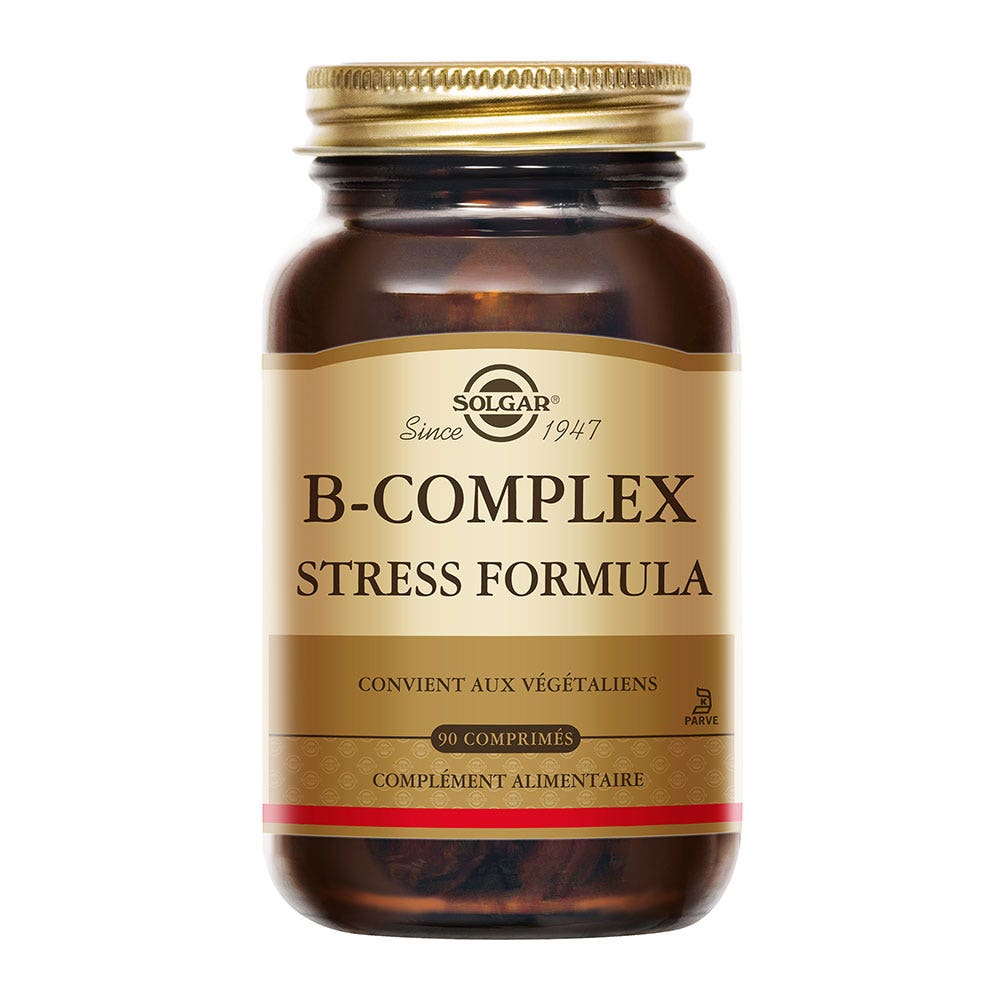 Solgar B-Complex "Stress Formula" Complex Stress Formula Relaxation Sommeil 90 tablets