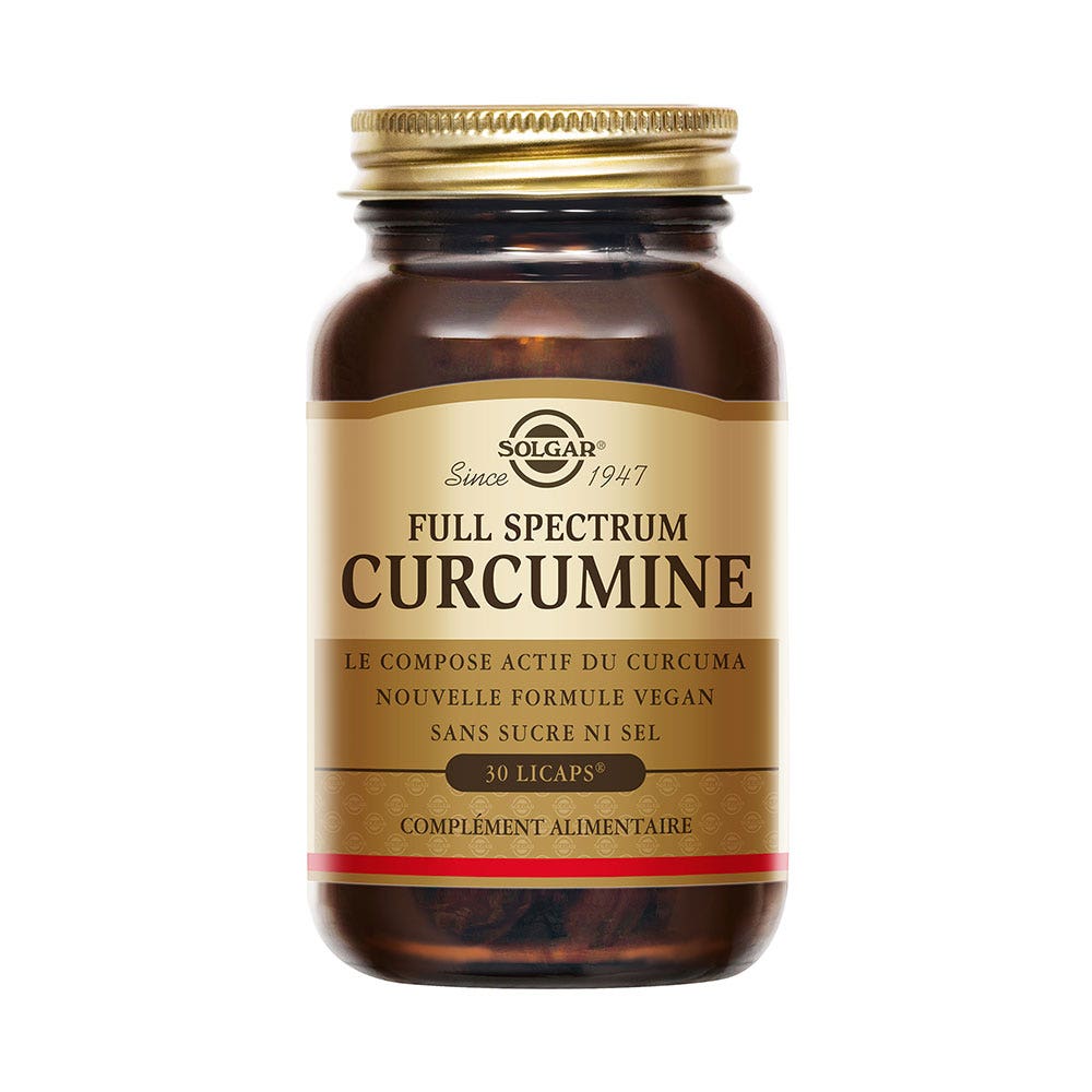 Solgar Full Spectrum Turmeric antioxidant support 30 Licaps®