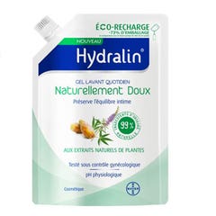 Hydralin Quotidien Eco-Refill Naturally Gentle Cleansing Gel 400ml