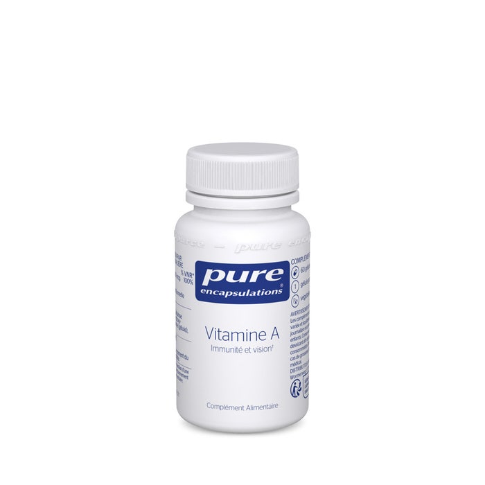 Pure Encapsulations Vitamin A Immunity and vision 60 capsules