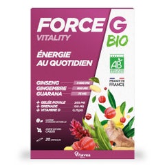 Vitavea Santé Force G Vitality Bioes Energy Daily use 20 Ampulas