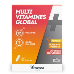 Vitavea Santé Multivitamines Global Stress et vitalité 45 capsules