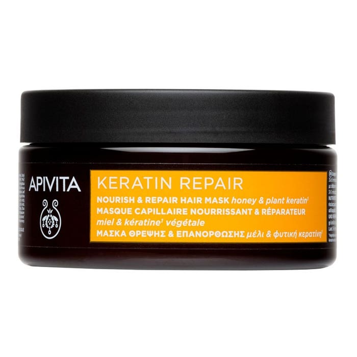 Apivita Keratin Repair Nourishing & Repairing Capillary Masks 200ml