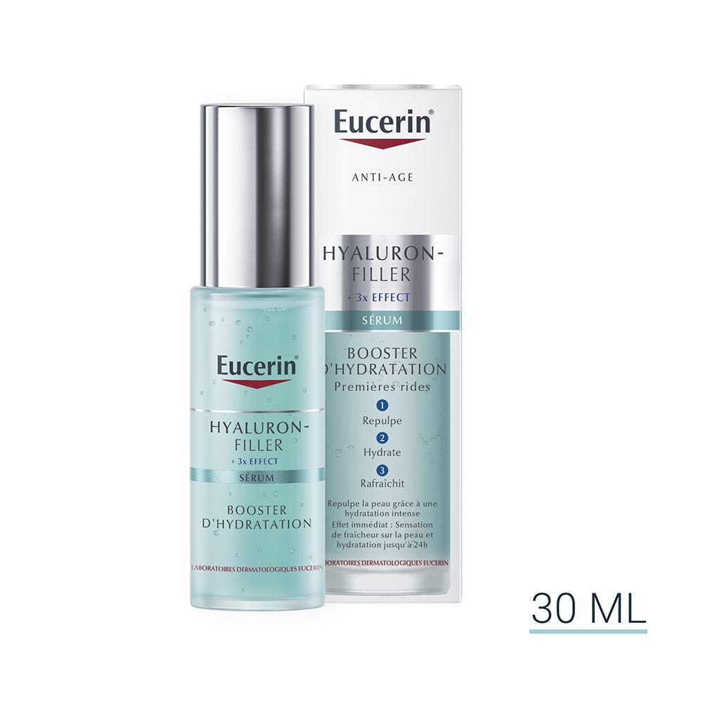 Eucerin Hyaluron Filler 3x Effect Hydration Booster Serum 30ml