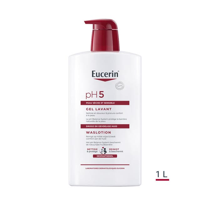 Wash lotion dry and sensitive skin 1l Ph5 Eucerin