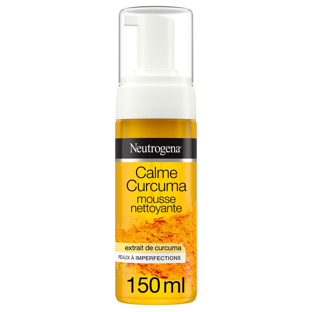 Neutrogena Calme Curcuma Cleansing Foam Peaux très sèches 150ml