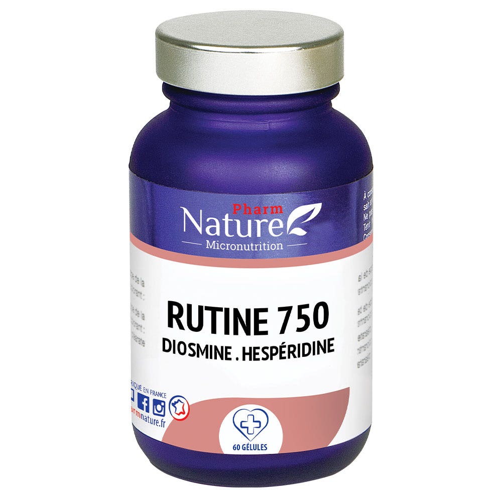 Kersiens Rutin 750 Diosmin Hesperidin 60 capsules