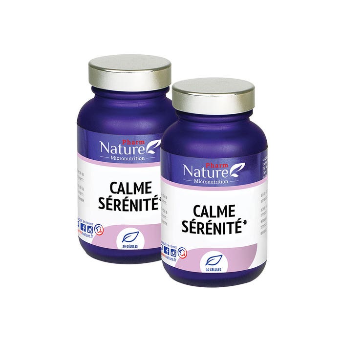 Calm & serenity 2x30 capsules Nature Attitude