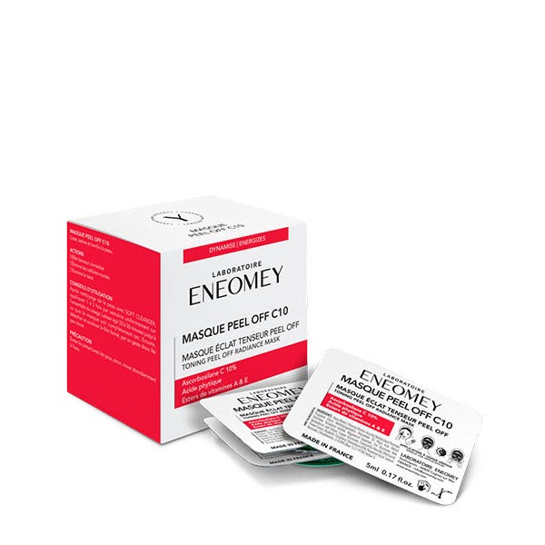 Eneomey Peel-off C10 brightening and firming mask 6 x 5 ml
