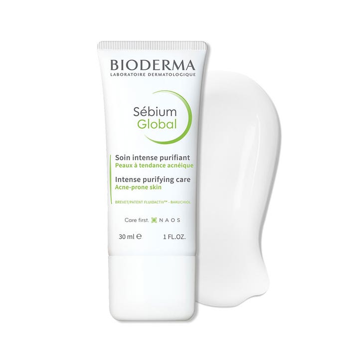 Bioderma Sebium Global Purifying Care Acne Prone Skins Peaux acnéique 30 ml