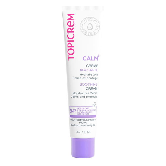 Soothing Cream 40ml Calm+ Normal to Combination Intolerant Skin Topicrem