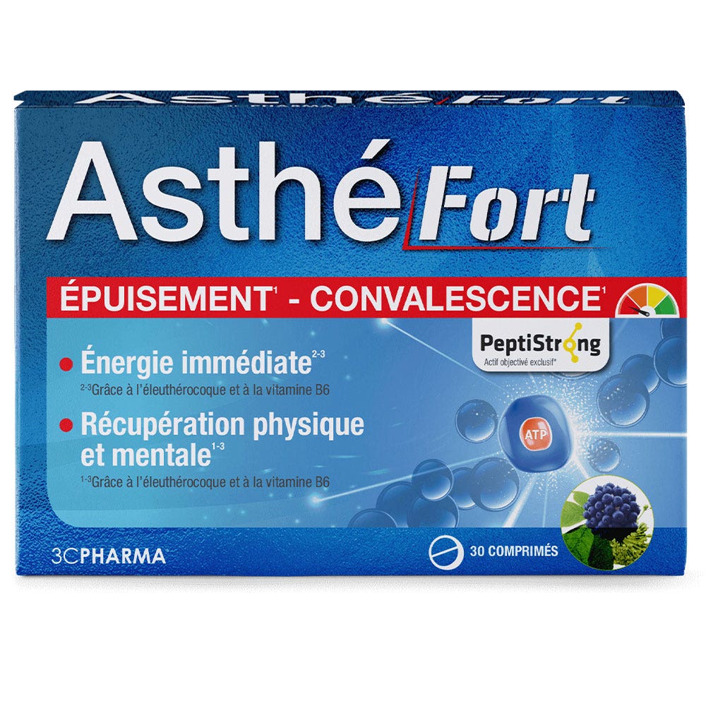 3C Pharma Asthé Fort Recovery and convalescence 30 tablets