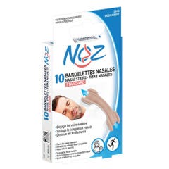 Noz Standard Nasal Strips 10 patches