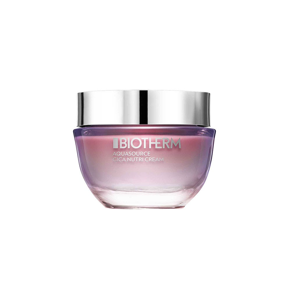 Biotherm Aquasource Cica Nutri Crème Centella asiatica moisturizer Peaux sèches 50ml
