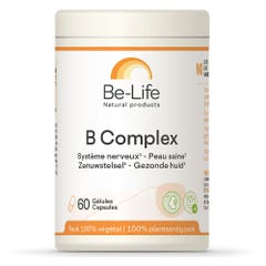 Be-Life B Complex Nervous System - Healthy Skin 60 gelules