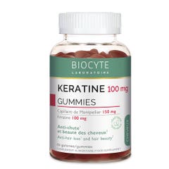 Biocyte Hair Keratin Hair growth and beauty 60 gummies