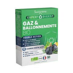 Santarome Expert Digest Gas and Bloating Double Action 30 capsules