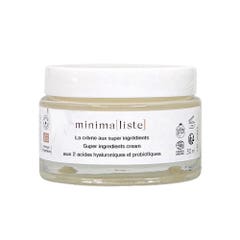Minimaliste Organic Super Ingredients Cream All Skin Types 125ml