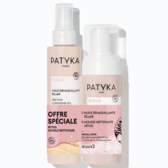 Patyka Clean Bioes Detox Cleansing Foam 2x150ml