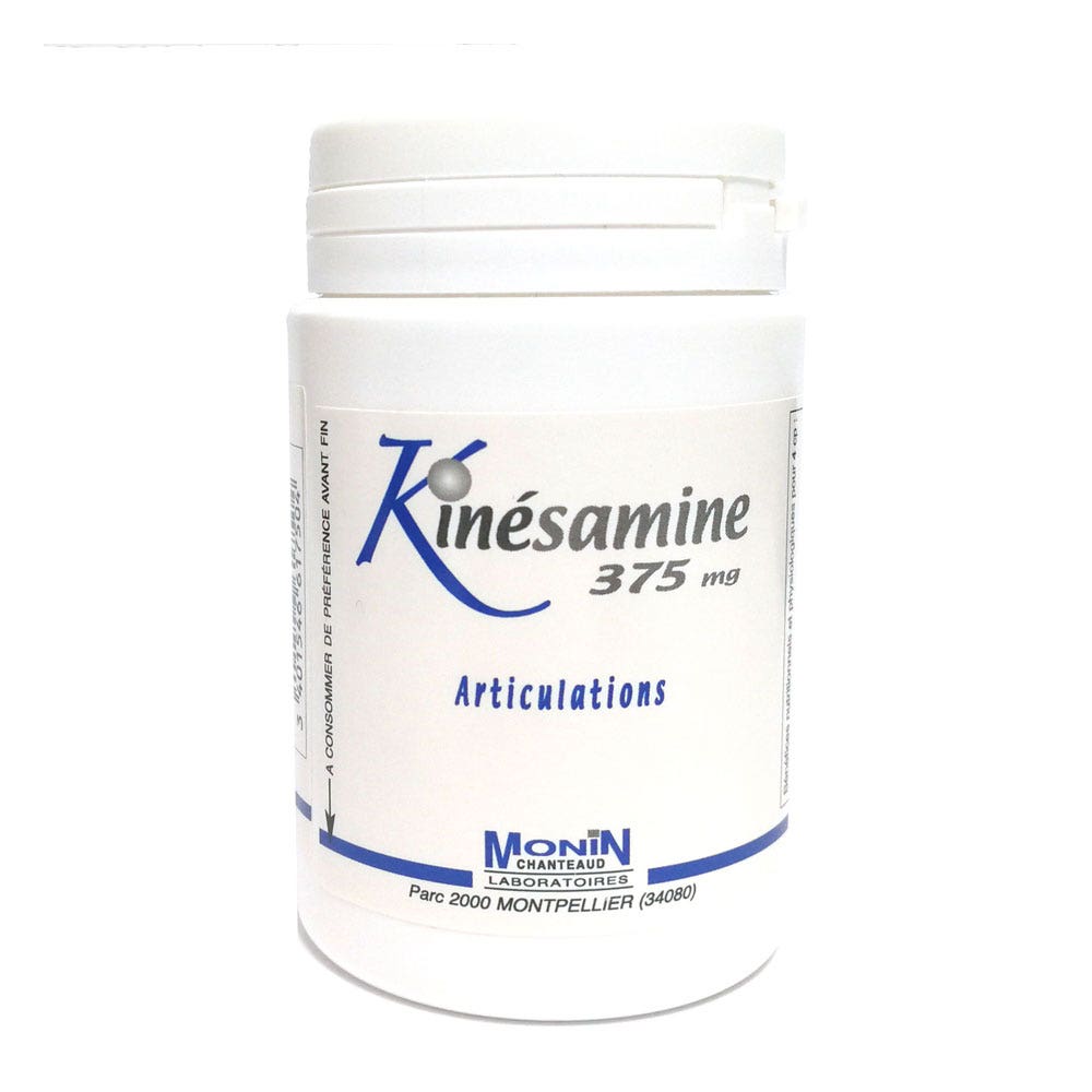 Monin Chanteaud Kinesamine 375 mg 120 tablets