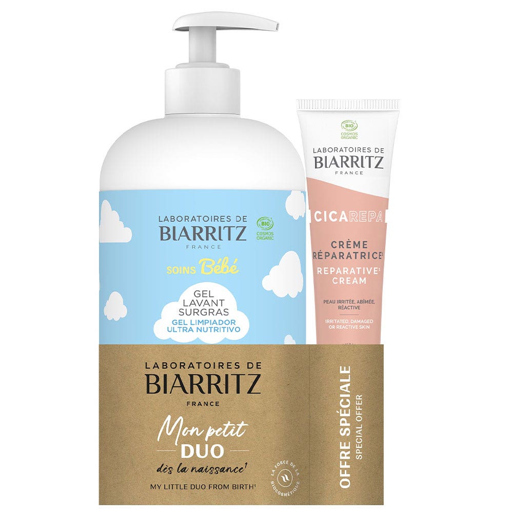 Laboratoires De Biarritz Baby care Mon Petit Duo Bio Dès la naissance