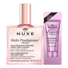 Nuxe Prodigieux® Floral Multi-Function Dry Oil 100ml + Hair Prodigieux® Shampoo 30ml