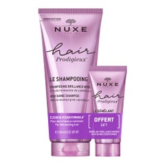 Nuxe Hair Prodigieux Mirror Shine Shampoo 200ml + Shine Detangler 30ml free