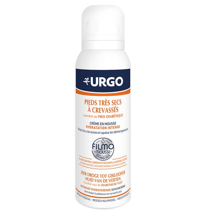 Urgo Very Dry to Cracked Feet Foam Cream 125ml