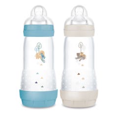 Mam Easy Start Anti-Colic Baby Bottles Débit 3 4 Mois et Plus 2x320 ml