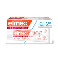 Elmex Professional Anti-cavity Toothpaste Junior Mint flavour 2x75ml
