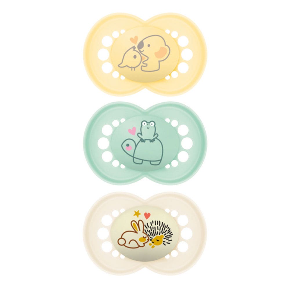 Mam Original Symmetrical soothers 18 months and Plus x3