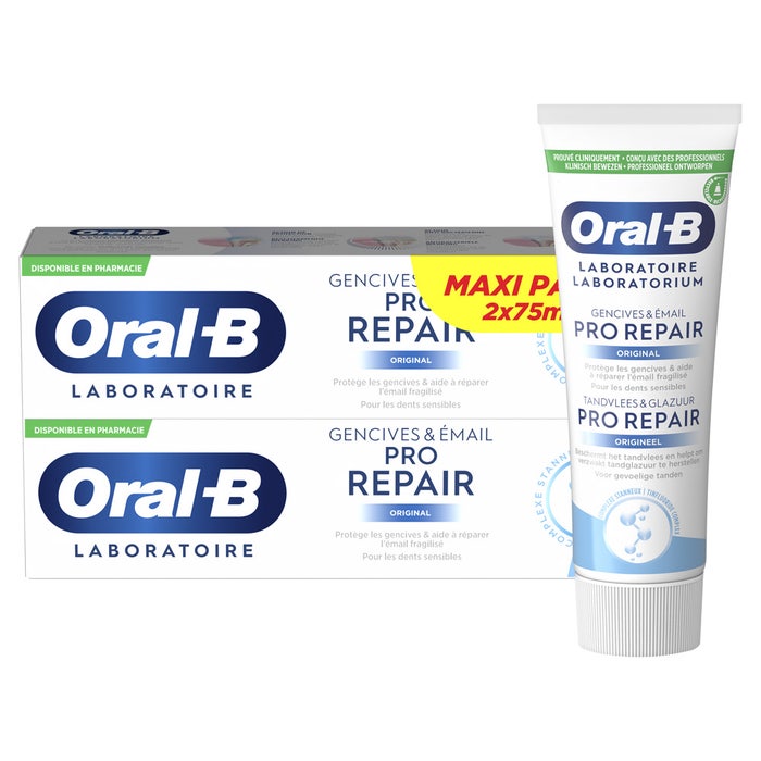 Oral-B Pro-Repair Oral-B Special Gums & Enamel Toothpaste Mint Flavour 2x75ml